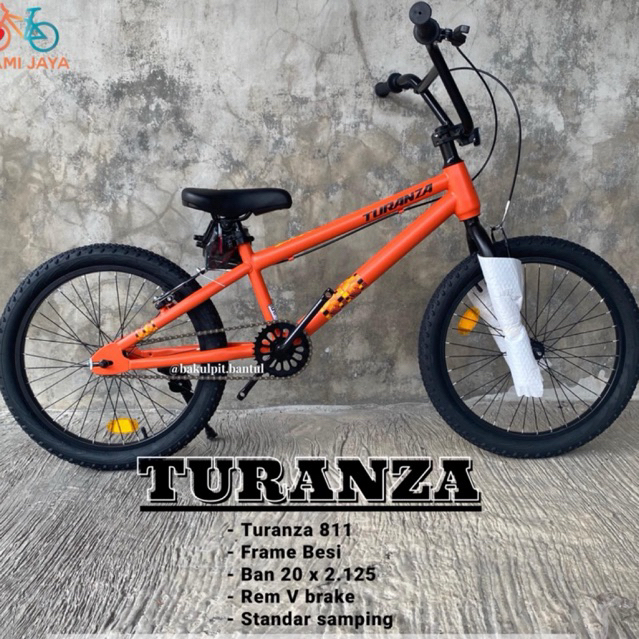 ( Khusus kurir instan ) Sepeda anak cowok BMX ring 20 Turanza 811 ban 2.125 | Sepeda BMX turanza 811