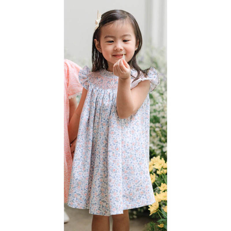 preloved darcy and rae rosie dress handsmocked dress