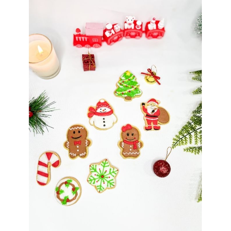 

Cookies tema natal/Hampers Natal/ Christmas Cookies