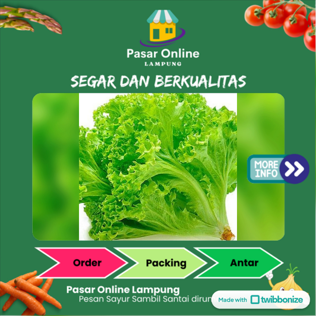 

Selada Segar - Pasar Online Lampung