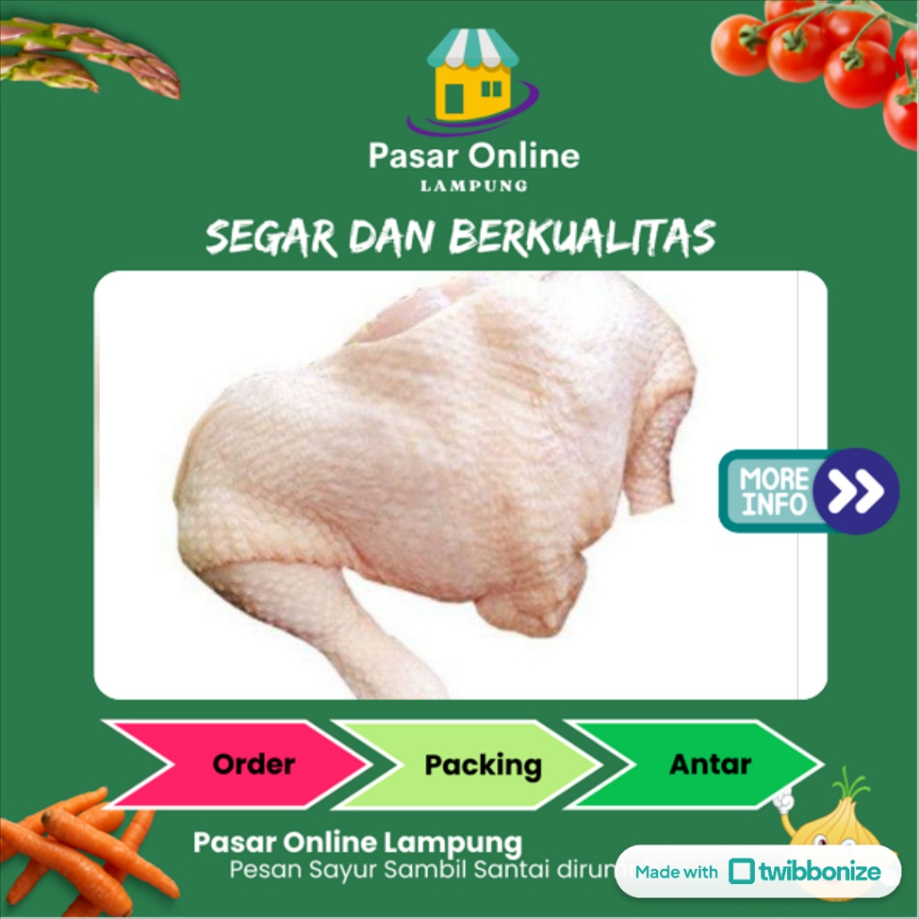 

Ayam Setengah Ekor - Pasar Online Lampung