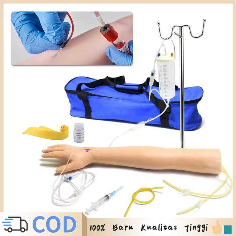 Medis Silikon Manekin Lengan Lengan Infus Silikon Set Manekin Lengan Infus Manekin Tangan Infus Lati