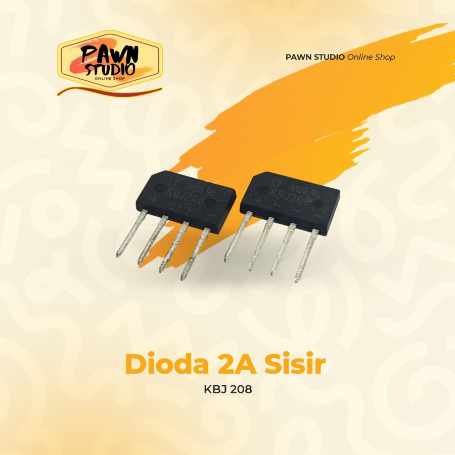 Dioda Brigde DIoda sisir / Dioda kiprok Dioda ampere rectifier KBJ GBJ / Dioda 2A 3A 4A 5A 6A 8A 10A