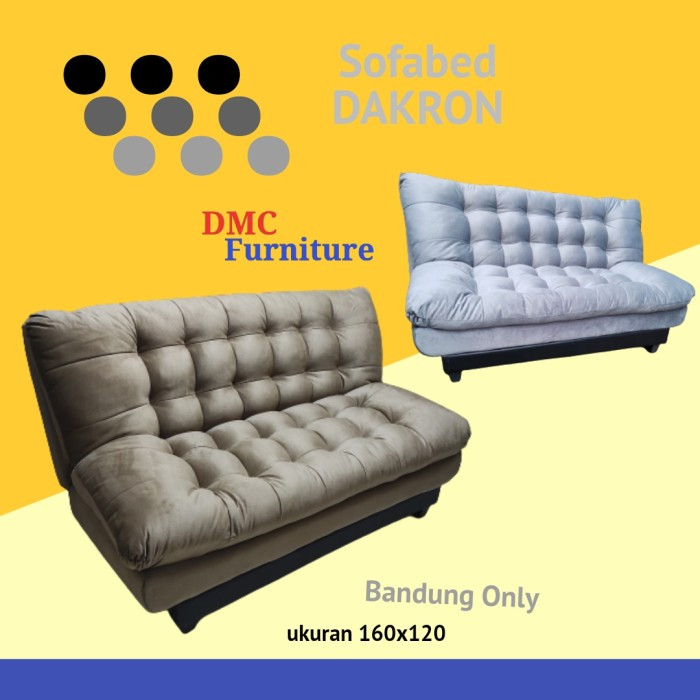 Sofa bed / Tamu Sofa Santai Sofa Dakron Bandung sofabed DMC minimalis  sofa empuk sofa 2 in 1