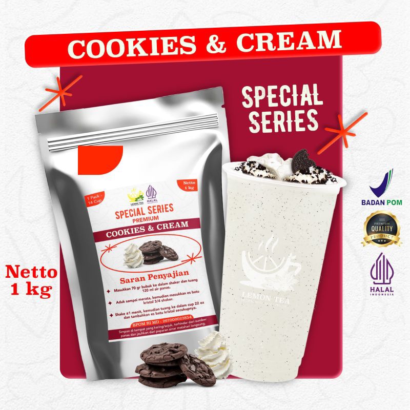 

BUBUK PREMIX cookies & cream 1kg