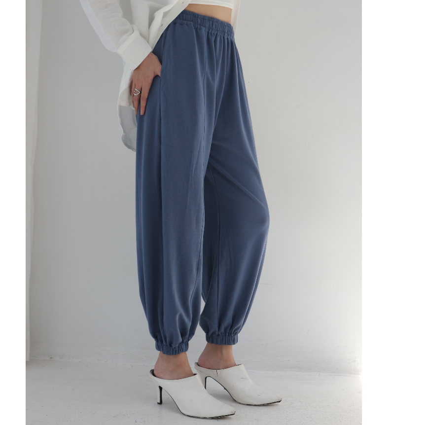 HIDEN ATTIRE JOGGER PANTS DENIM CELANA SWEATPANTS WANITA STYLE KOREA