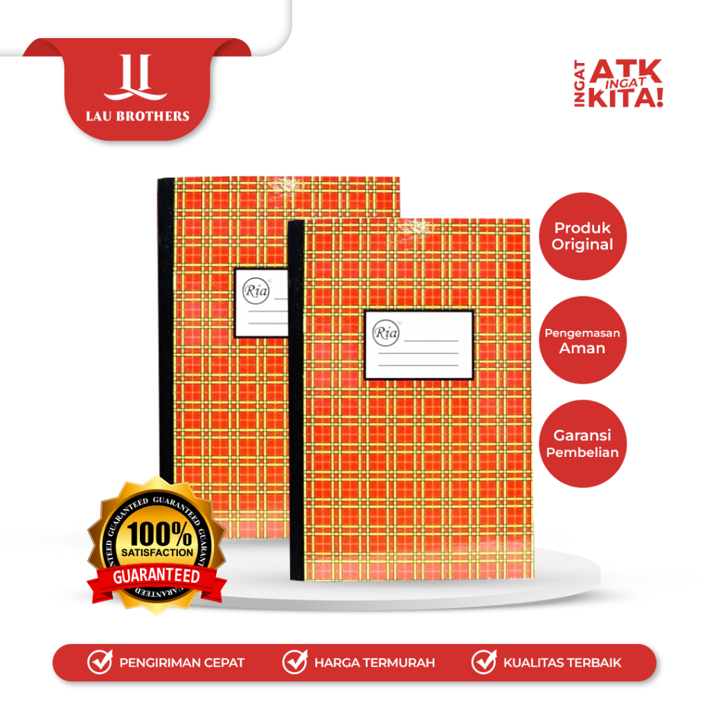 

RIA BUKU FOLIO 200LEMBAR (1BUKU)