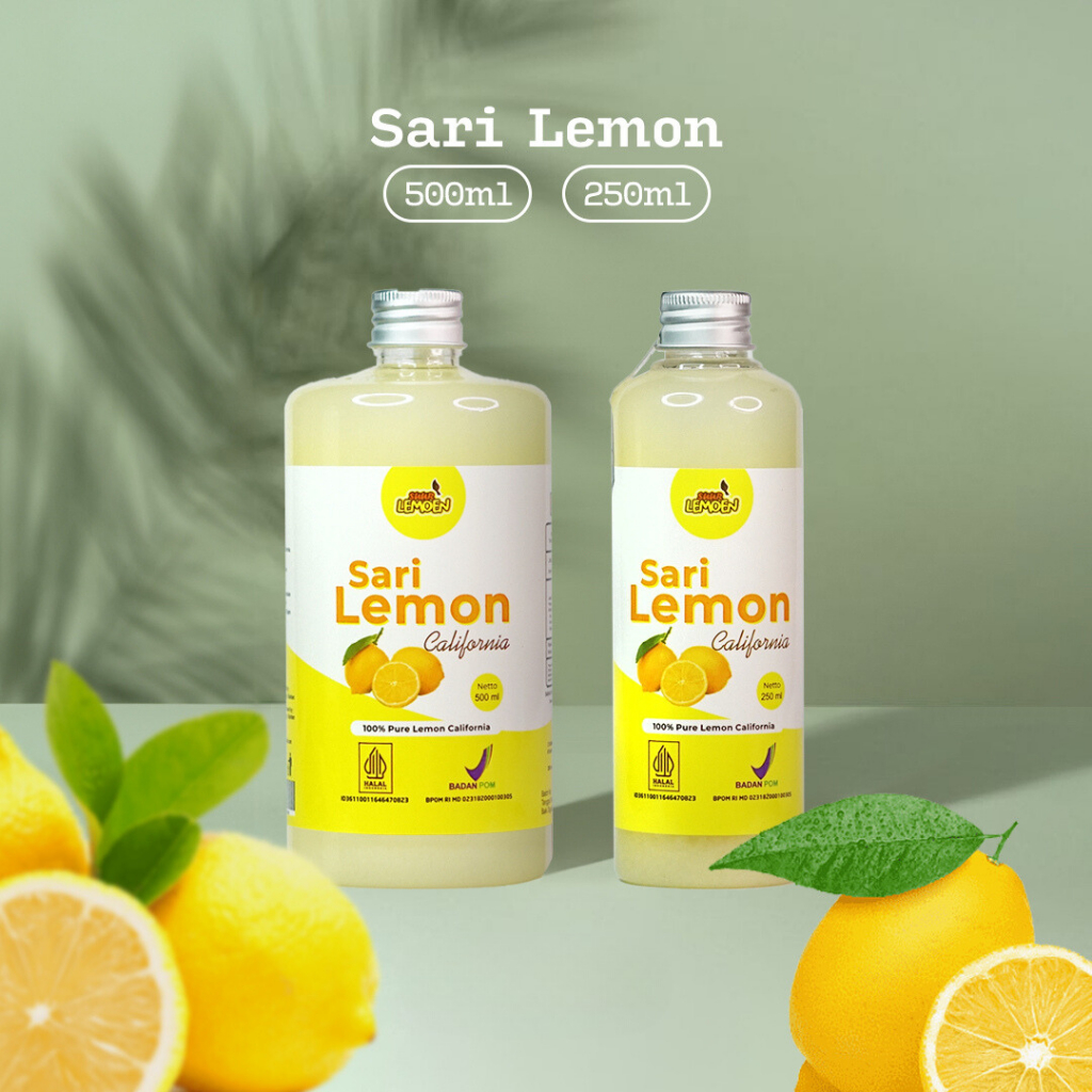 

Sari Lemon by Suur Lemoen 250ml 500ml Suplemen Kesehatan Diet Asam Lambung