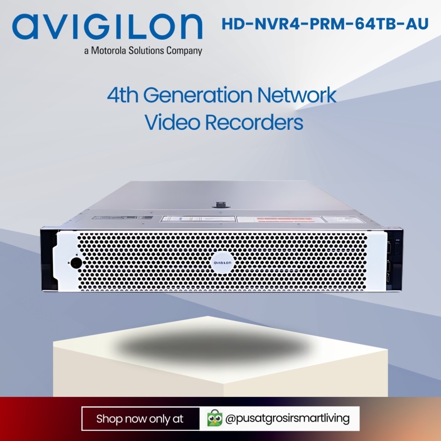 Storage Server Premium Avigilon HD-NVR4-PRM-64TB-AU - 4th Generation Network Video Recorders