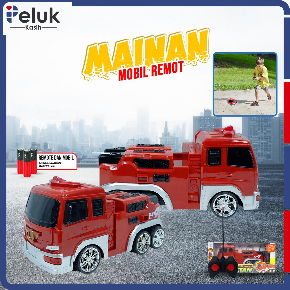 Mobil Mobilan Anak Mobil remote control / Mainan Mobil Truk Remot Kontrol / Mobilan Remot Anak Peluk