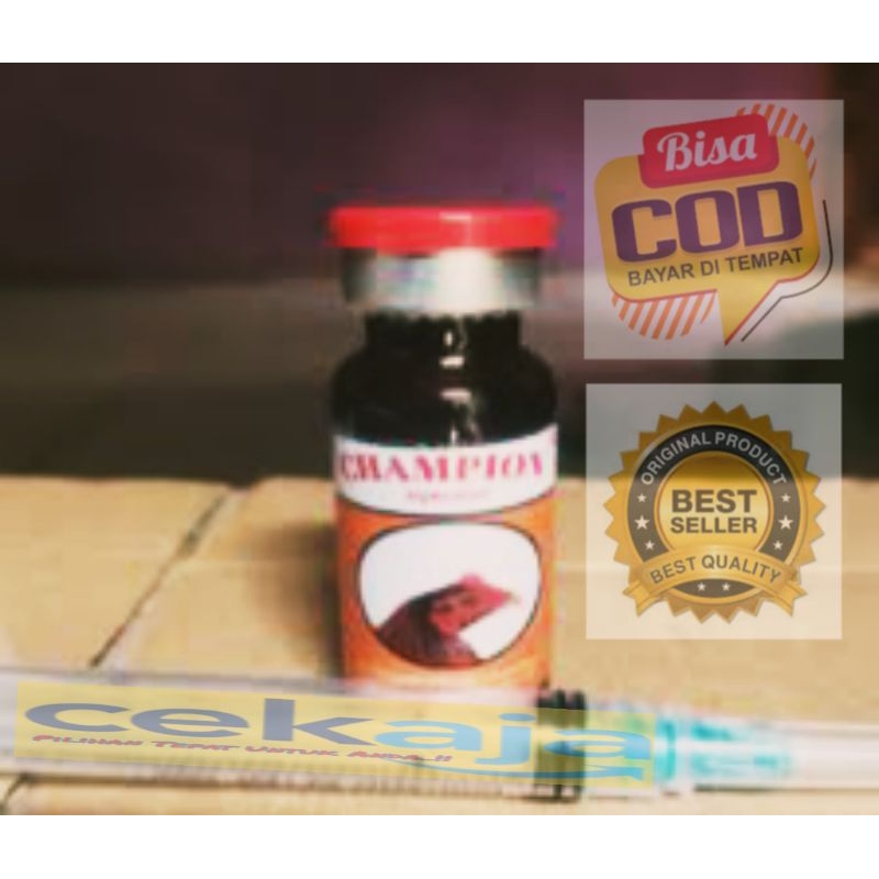 [COD] Doping Ayam Champion | Obat ayam Injeksi Import Terbaik, Jual obat doping ayam Terbaru Nov'24