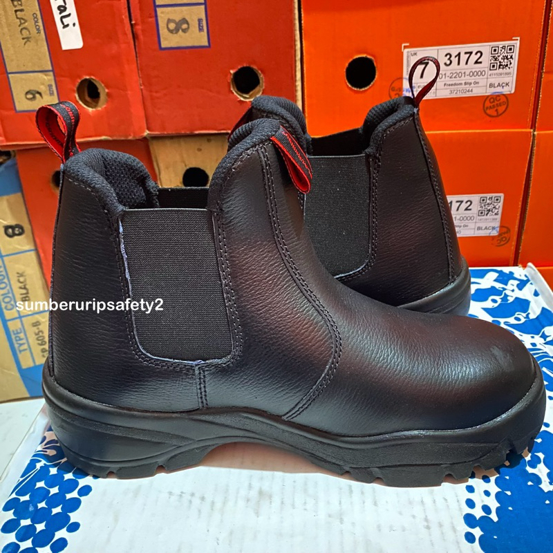 Sepatu Safety BLACKRHINO 0601 Shoes BOOT Hitam
