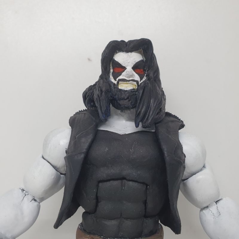 DC Multiverse Mattel McFarlane Lobo Superman Justice League Villain Action Figure Custom
