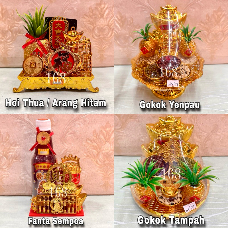 Pajangan Feng Shui Gokok / Ngo Kok / Fanta / Arang Hitam