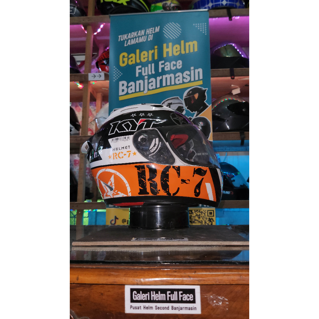 KYT RC-7 SERI 11 LUMAYAN MULUS