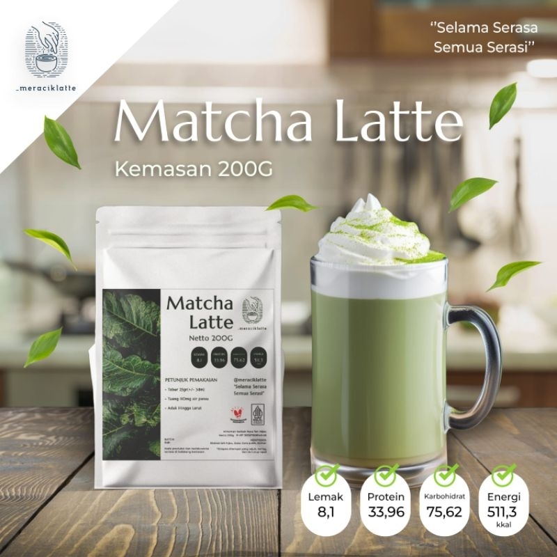 

Matcha Latte 200G by Meraciklatte