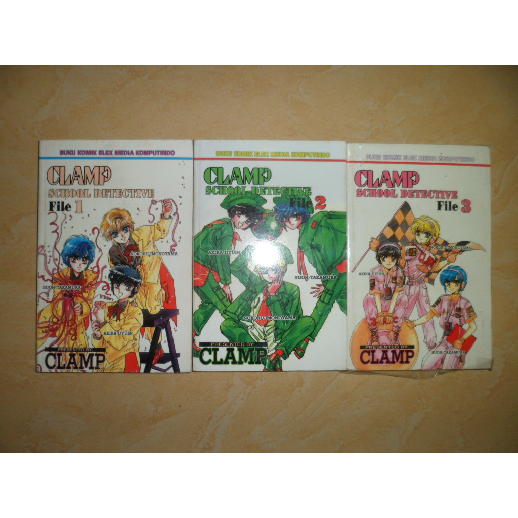 Komik Clamp School Detective 1-3 Tamat