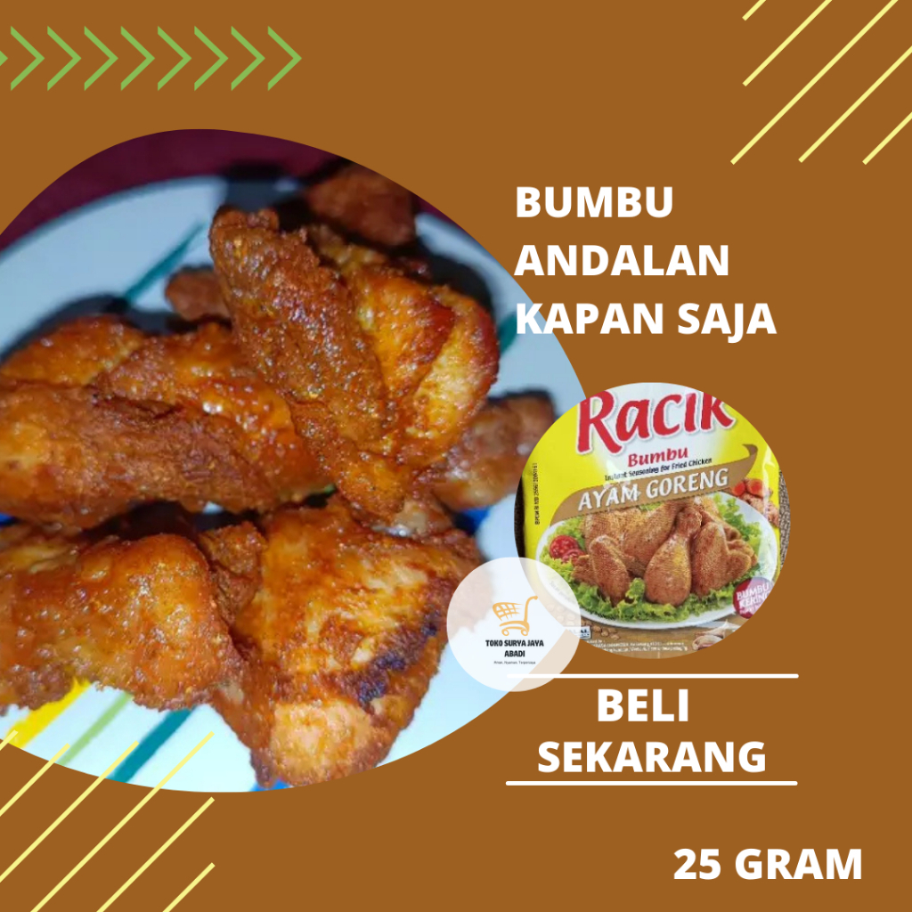 

Promo Bumbu Masakan Instan Instant Racik Indofood Varian Ayam Goreng Nusantara Termurah Siap Saji