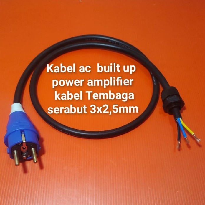 Murah KABEL POWER AC BUILD UP Kabel 3x25 mm SERAMBUT Orinal Steker ew Kabel AC power built up 3x25mm