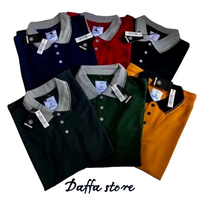 Kaos Krah Pria Dewasa Jumbo Kaos Krah Pria Dewasa Kaos Polo Pria Original 100% Polo Shirt Pria Jumbo