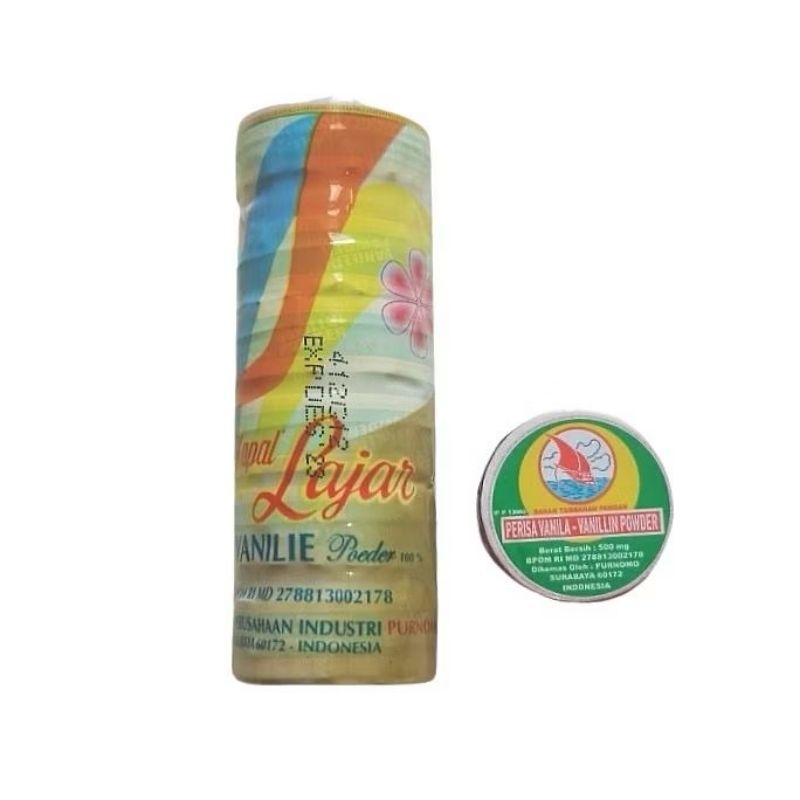 

Vanili Bubuk Cap kapal Layar 1 slop isi 6biji