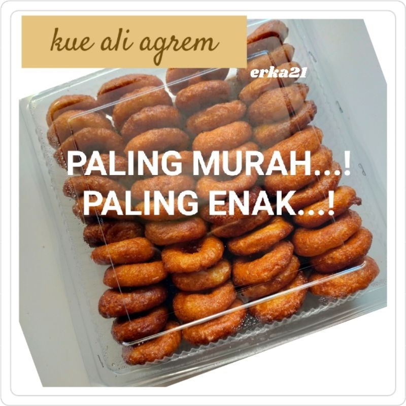 

KUE CINCIN GULA MERAH 100PCS Ali agrem