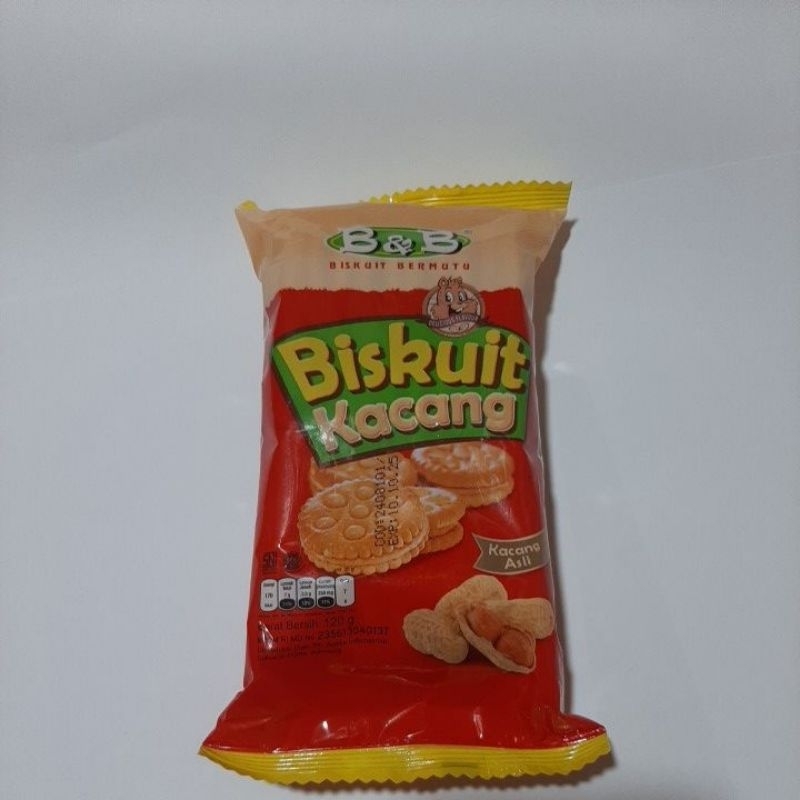 

BISKUIT KACANG B&B 120 GRAM