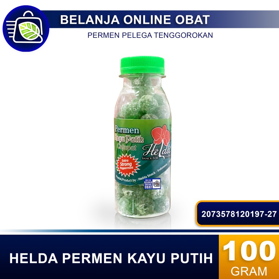 

PERMEN KAYU PUTIH HELDA 100 Gram