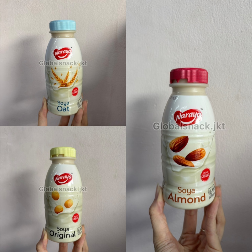

NARAYA SOYA ORIGINAL / SOYA OAT / SOYA ALMOND - MALAYSIA