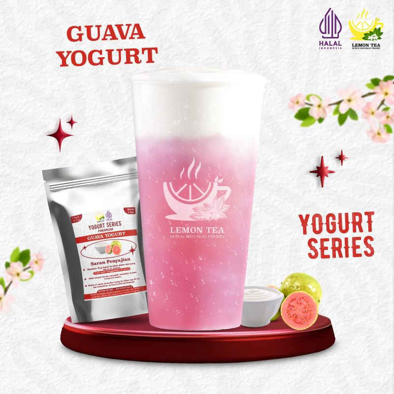 

GUAVA YOGURT 1KG/bubuk minuman premium