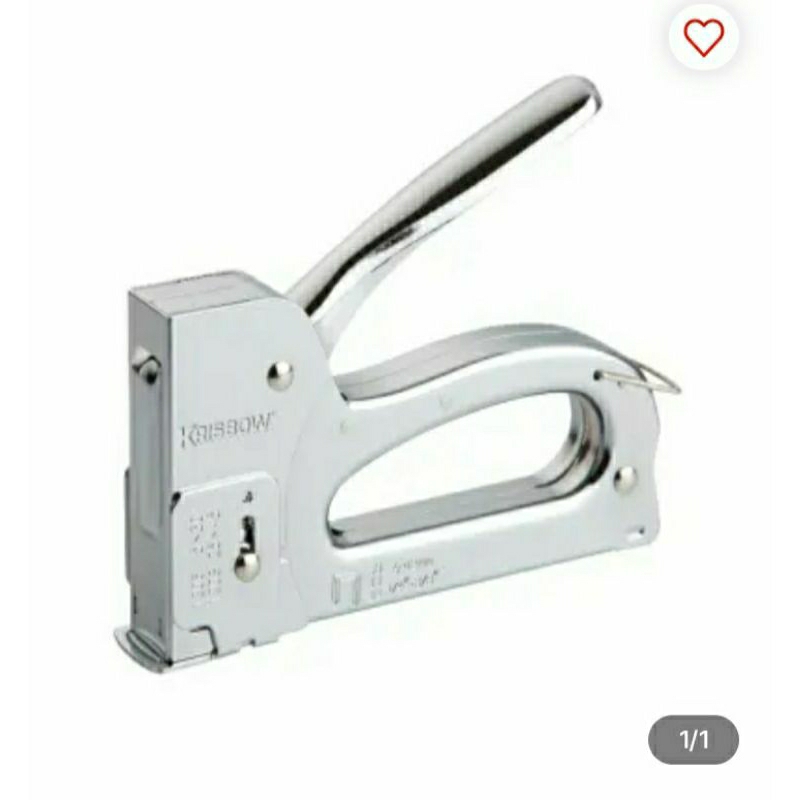 

Krisbow Stapler Tembak 6-12 Mm 2in1 - Silver