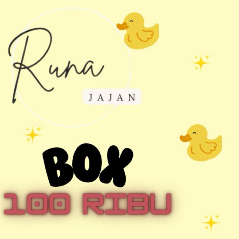 

JAJAN SNACK BOX 100 RIBU MIX RANDOM