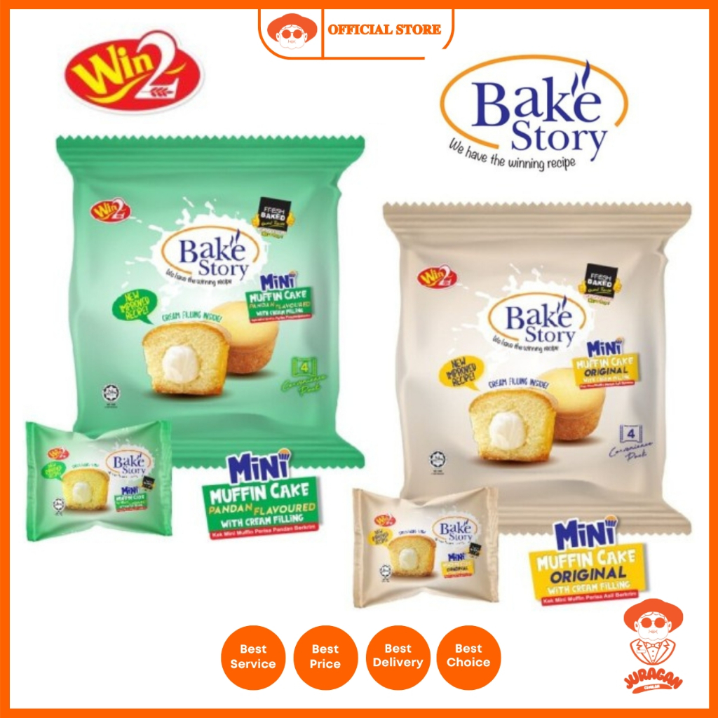 

Win2 Bake Story Mini Muffin Cake 200g Pie Malaysia Cup Cake Mini