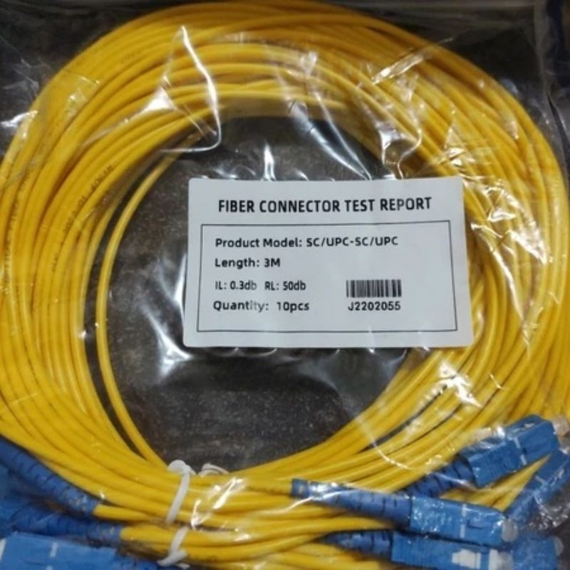 PATCH CORD SC UPC - SC APC - PatchCord SC UPC - SC APC 10M - 20M