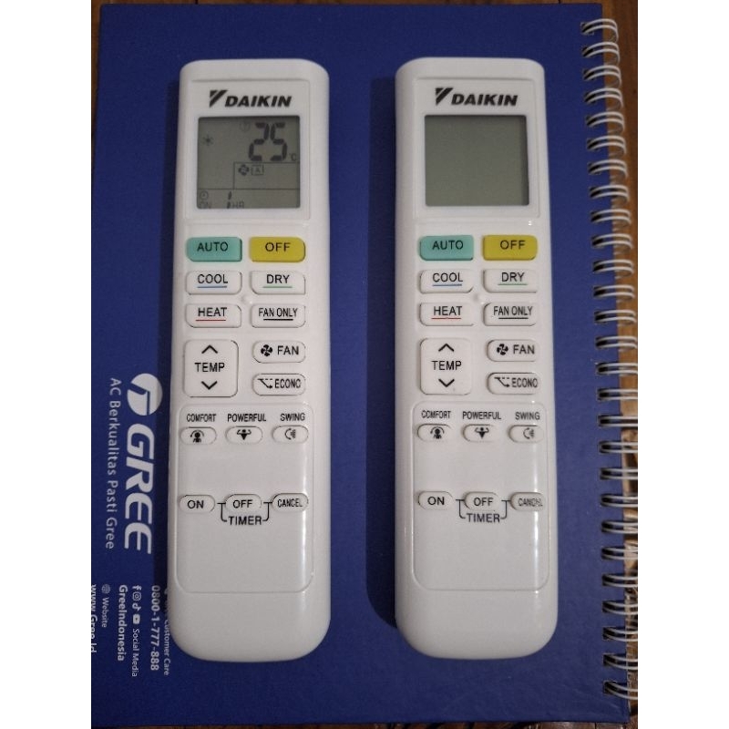 remot AC DAIKIN