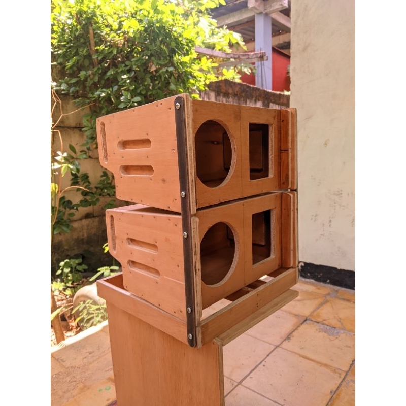 Box Miniatur sound Line Array 4 inch