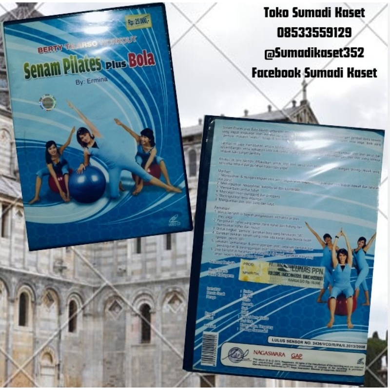 VCD senam Berty tilarso pilates plus bola