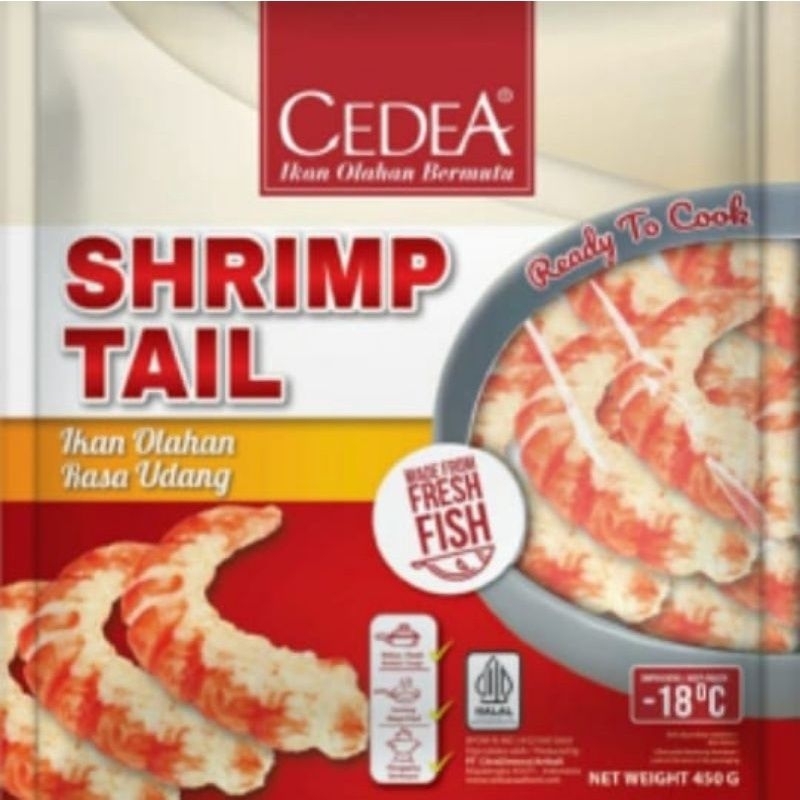 

Cedea Shrimp Tail (Ekor Udang) 450 Gram