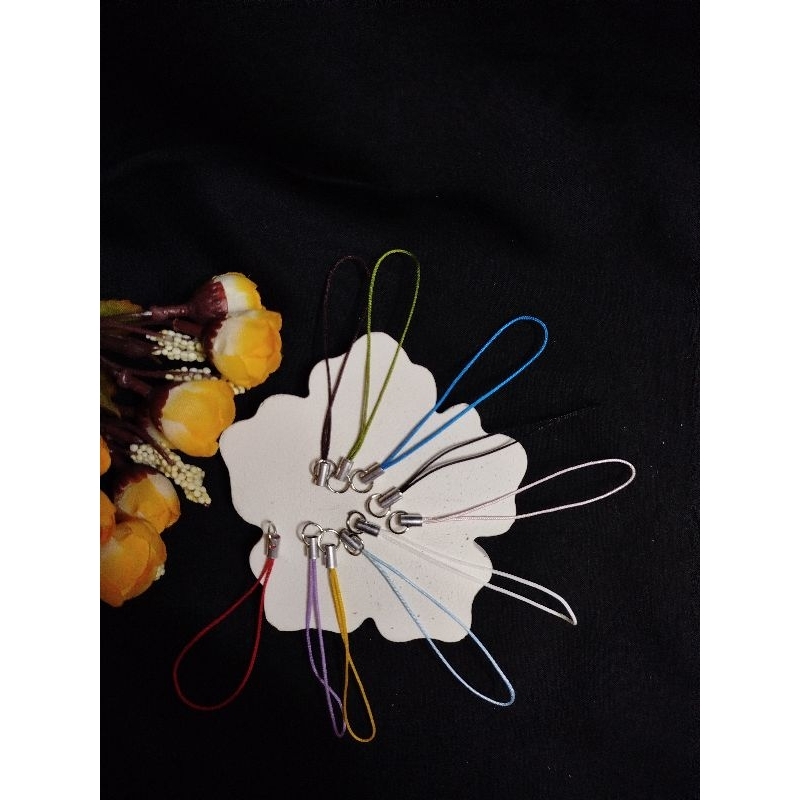25 Tali Hp Tali gantungan Hp aesthetic Strap Hp serbaguna free ring