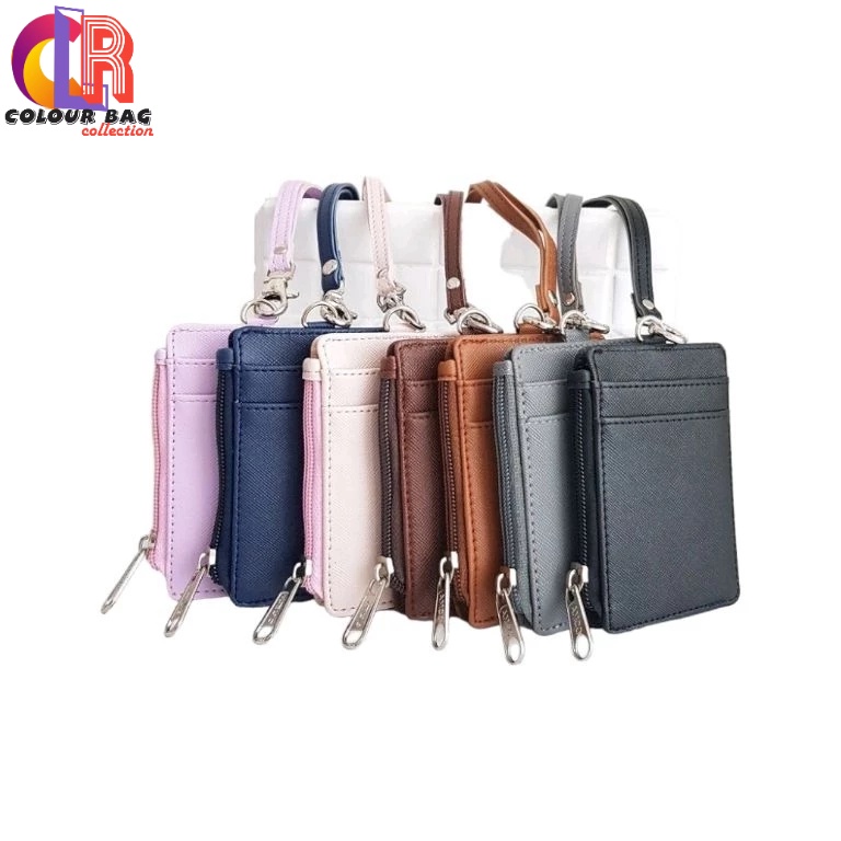 

Hot Promo Lanyard Resleting Name Tag WILLIA ID Card Holder Zipper ID Card Risleting