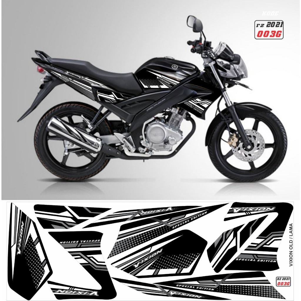 Decal Sticker Striping Variasi Vixion Old Yamaha Vixion Lama/Decal vixion/Striping Vixion