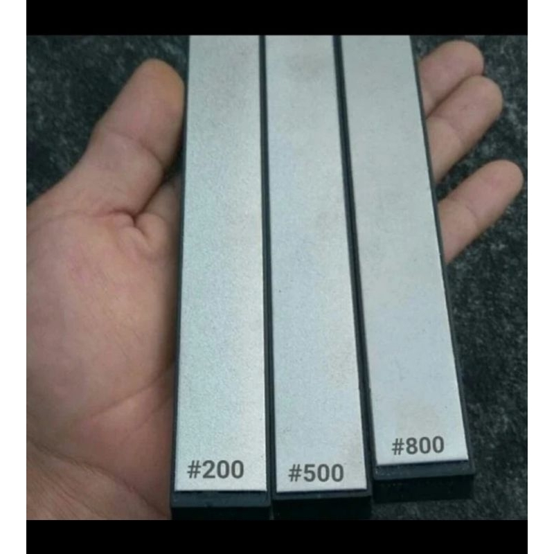 Batu Asah Diamond Grit #800 Asahan Intan Pengasah Pisau