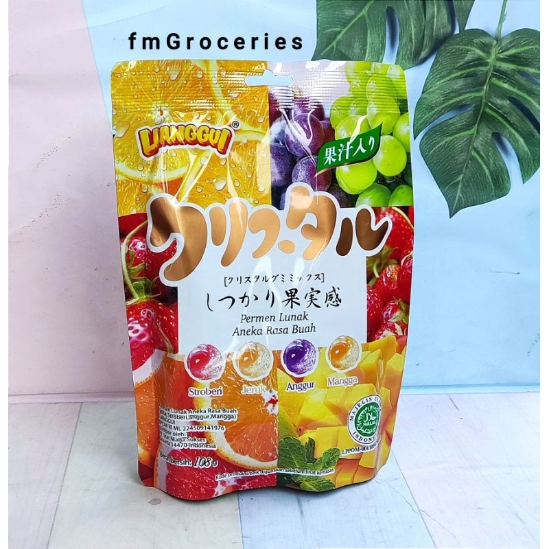 

Lianggui Permen Lunak Rasa Aneka buah Halal