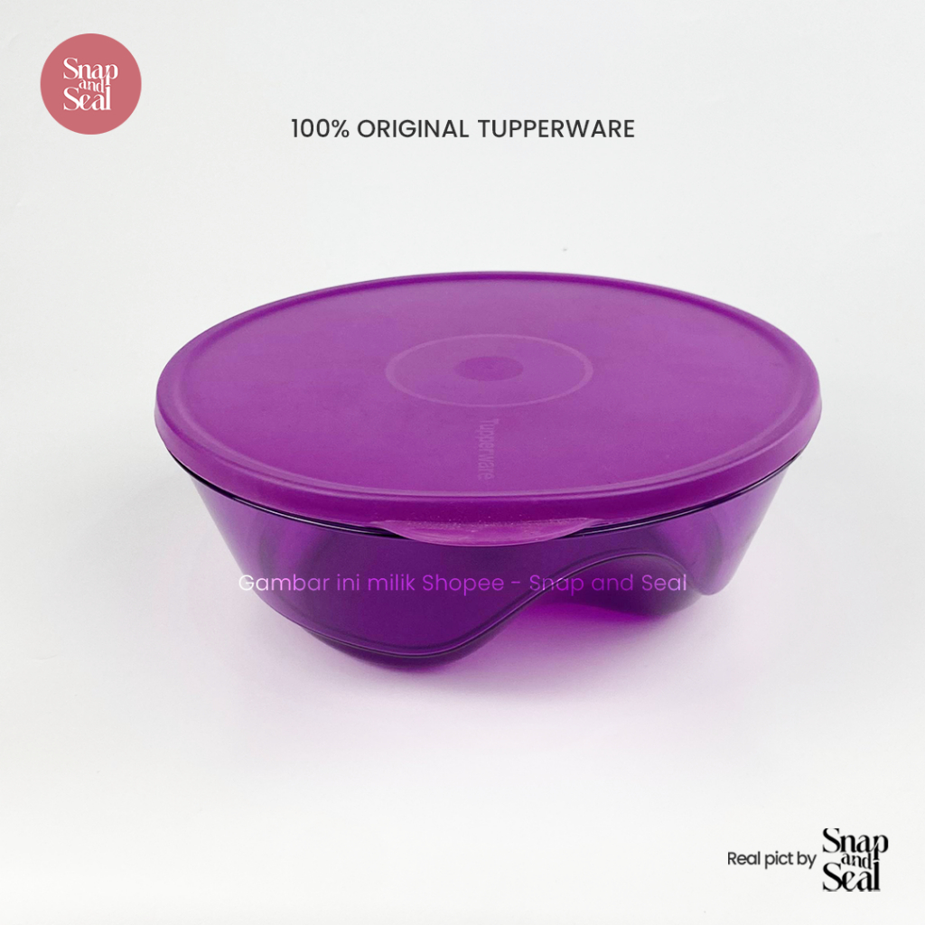 Tupperware 3S Bowl 2 Liter UNGU
