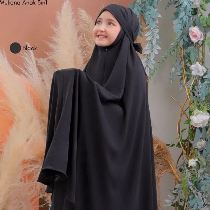 Kejutan Menarik Mukena Anak 3 in 1 Cringkel AirFlowMukena AQILAH 3 in 1 CringkelMukena anak Cringkel