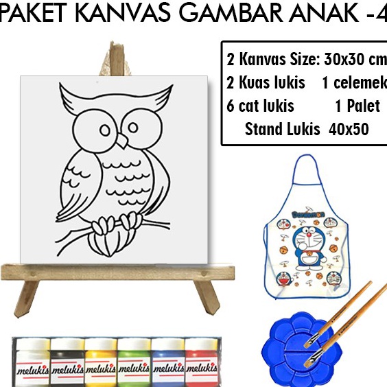 

Produk Murah PAKET KANVAS GAMBAR MELUKIS ANAK 4