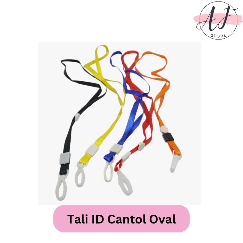 

Lanyard ID Card / Tali id Card Cantol Oval
