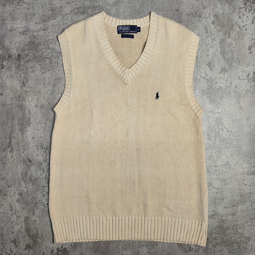 Vest Polo RL Knit Rajut