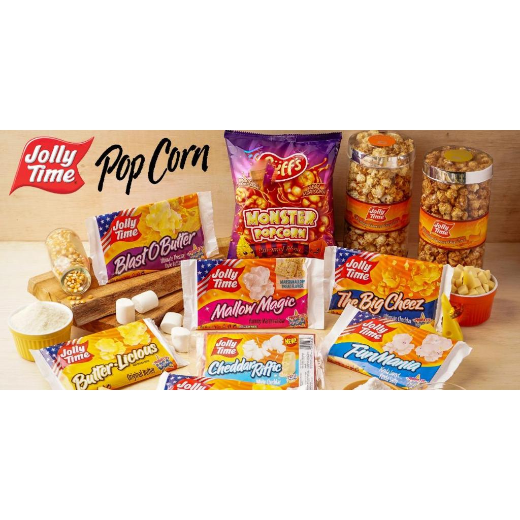 

POPCORN JAGUNG BERONDONG JOLLY TIME 100 GRAM CAMILAN SNACK INSTAN