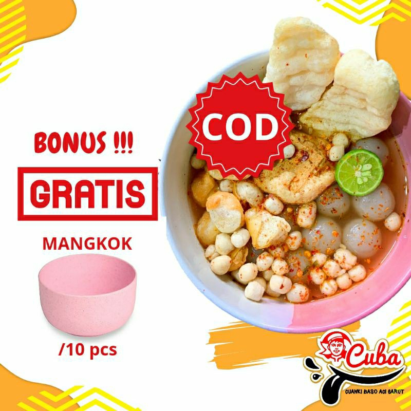 

Baso Aci Instan Komplit Khas Garut FREE BONUS MANGKOK